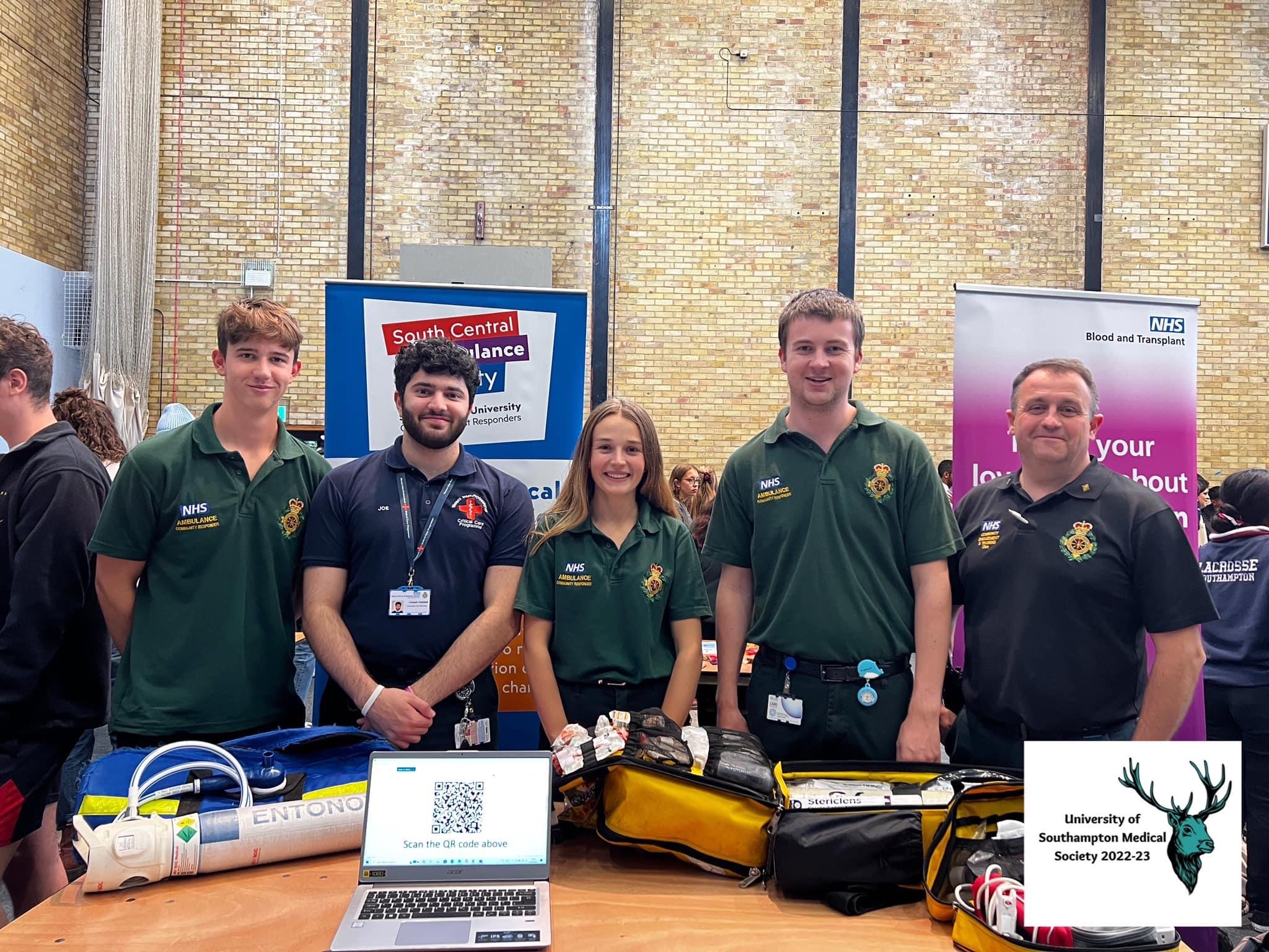 Medical and nursing students volunteer to enhance learning and skills