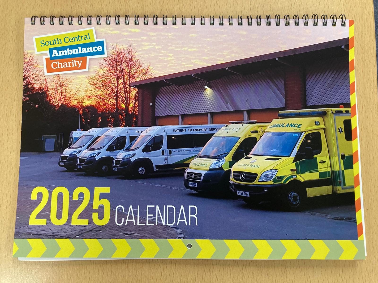 2025 SCAS Charity calendar
